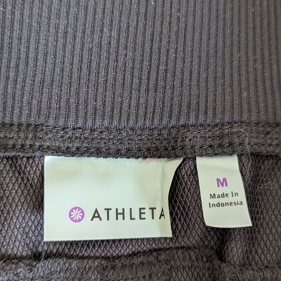ATHLETA Midtown Sweat Wicking Athleisure Drawstring Travel Skirt Sz M - Picture 9 of 9